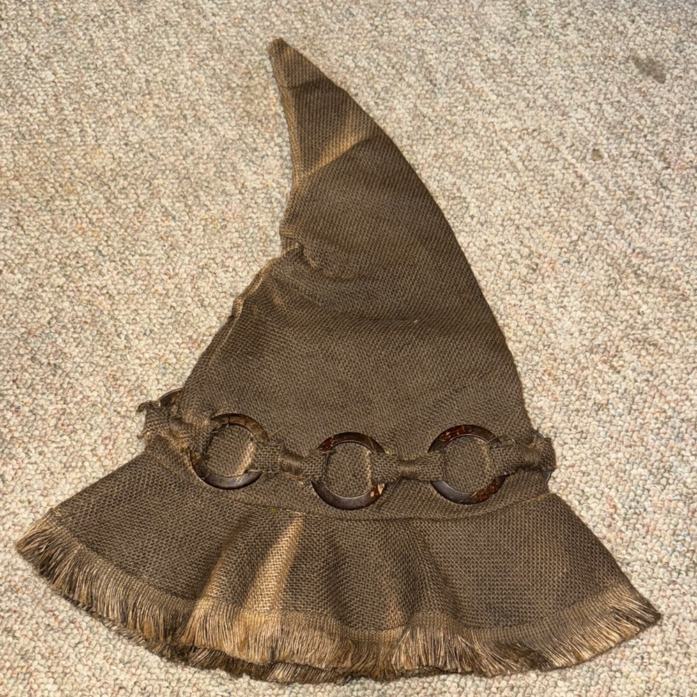 Scarecrow Hat with Fringe